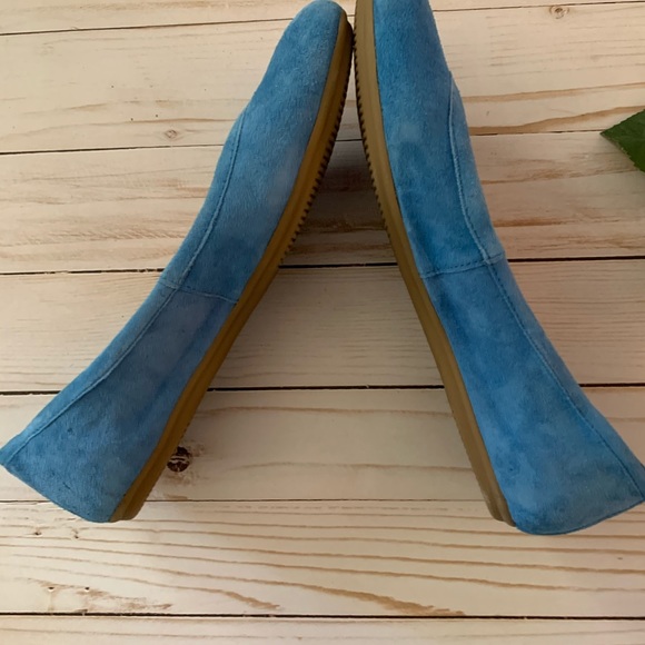 Naturalizer Brittany,Admiral Blue suede flats 7.5 - Picture 4 of 7